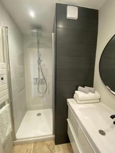 Kúpeľňa v ubytovaní Appartement vue sur l'océan