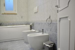 Koupelna v ubytování B&B DEGLI ANGELI