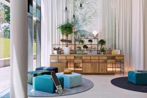 Khu vực ghế ngồi tại Courtyard by Marriott Vienna Prater/Messe