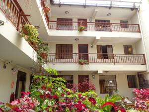 Balkón nebo terasa v ubytování Antawasi Hotel