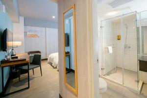 Vannituba majutusasutuses Fulidun Hotel Kenting