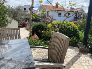 Zahrada ubytování Apartments Lodra