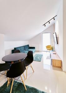 Posedenie v ubytovaní LAGUNA Apartament Polanica Residence 59 z klimatyzacją