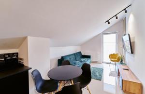 Posedenie v ubytovaní LAGUNA Apartament Polanica Residence 59 z klimatyzacją