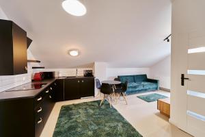Kuchyňa alebo kuchynka v ubytovaní LAGUNA Apartament Polanica Residence 59 z klimatyzacją