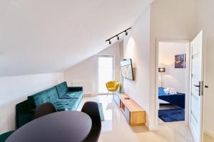 Posedenie v ubytovaní LAGUNA Apartament Polanica Residence 59 z klimatyzacją