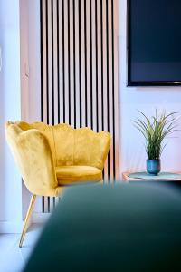 Posedenie v ubytovaní LAGUNA Apartament Polanica Residence 59 z klimatyzacją