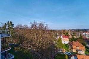 Pohľad z vtáčej perspektívy na ubytovanie LAGUNA Apartament Polanica Residence 59 z klimatyzacją