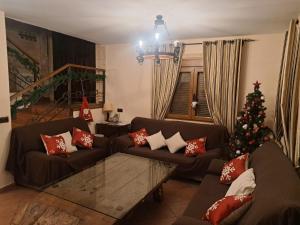 Posezení v ubytování De Felipe Casa Rural