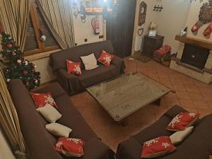 Posezení v ubytování De Felipe Casa Rural