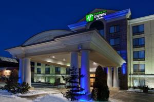 a rendering of the front of a hotel at Holiday Inn Express Hotel & Suites Erie-Summit Township, an IHG Hotel in Erie
