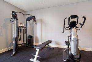 Fitness centrum a/nebo fitness zařízení v ubytování Quality Inn