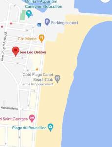 Fotografia z galérie ubytovania Jolie maisonnette à la plage avec extérieur et parking pr juillet et aout slmt v destinácii Canet-en-Roussillon