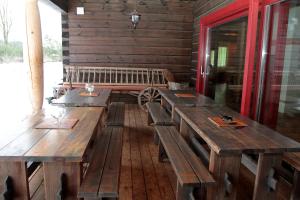 Restaurace v ubytování Senosios Gegužinės ūkis