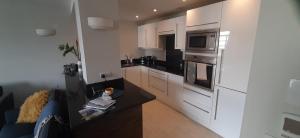 Η κουζίνα ή μικρή κουζίνα στο Rare luxury Harbourview apartment sleeps 6 +14 φωτογραφίες