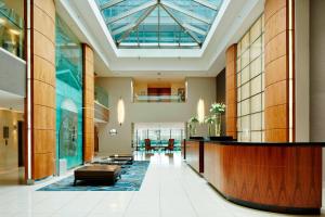Posezení v ubytování London Marriott Hotel Canary Wharf