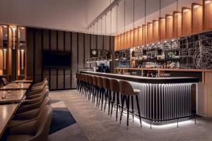 Lounge nebo bar v ubytování Stuttgart Marriott Hotel Sindelfingen