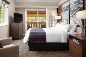 Ένα ή περισσότερα κρεβάτια σε δωμάτιο στο Marriott's StreamSide Birch at Vail