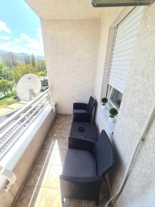 En balkon eller terrasse på Apartman Mirjana