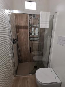 Vonios kambarys apgyvendinimo įstaigoje Casa vacanze del Bondì