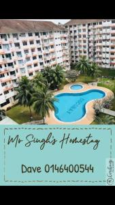 Πισίνα στο ή κοντά στο Mr Singh Homestay