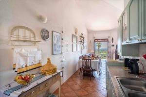 A kitchen or kitchenette at Maiorca Sea-view Apartment