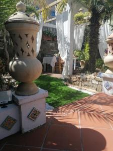Zahrada ubytování B&B PLANO DE LACZARULO