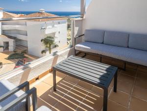 Balkón alebo terasa v ubytovaní Small Oasis 2375 Sea View
