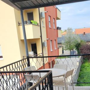 Balkon ili terasa u objektu Slatki apartman 2