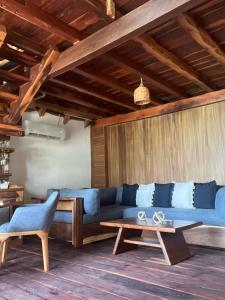 Posezení v ubytování El Paraiso Hotel Tulum