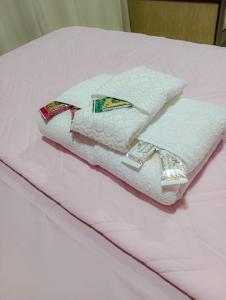 Cama ou camas em um quarto em Pousada Klein