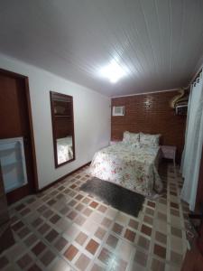 Cama ou camas em um quarto em Pousada Klein