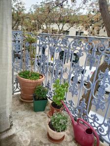 Balkon lub taras w obiekcie A deux pas d'Avignon