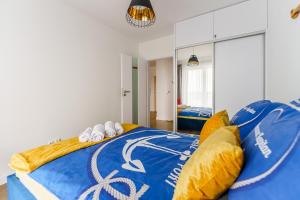 Posteľ alebo postele v izbe v ubytovaní Apartament Słońce i Plaża Kołobrzeg