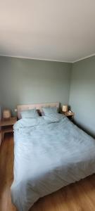 Łóżko lub łóżka w pokoju w obiekcie Maison Saint Jean de Monts 7 personnes - 3 chambres