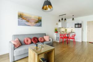 Posedenie v ubytovaní Apartament Słońce i Plaża Kołobrzeg