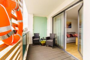 Posedenie v ubytovaní Apartament Słońce i Plaża Kołobrzeg