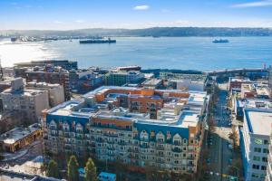 Nespecifikovaný výhled na destinaci Seattle nebo výhled na město při pohledu z apartmánu
