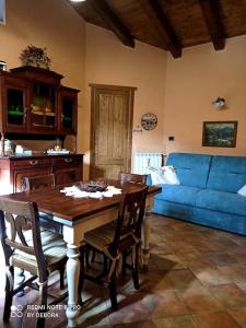 Posezení v ubytování Casa Coccinella Valdieri