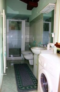 Koupelna v ubytování Casa Coccinella Valdieri
