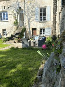 Vonkajšia záhrada v ubytovaní Gîte Saint Joseph