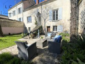 Vonkajšia záhrada v ubytovaní Gîte Saint Joseph