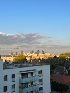 Výhľad na mesto Varšava alebo výhľad na mesto priamo z apartmánu