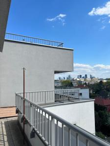 Balkón alebo terasa v ubytovaní Apartament Księcia Janusza