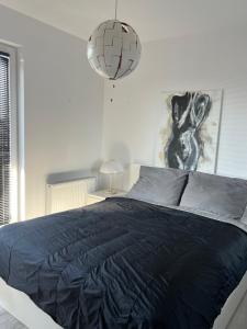 Posteľ alebo postele v izbe v ubytovaní Apartament Księcia Janusza