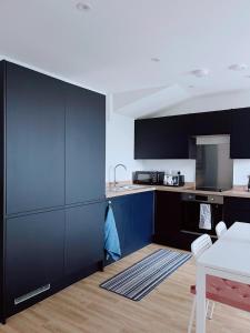 Kuchyň nebo kuchyňský kout v ubytování Modern House