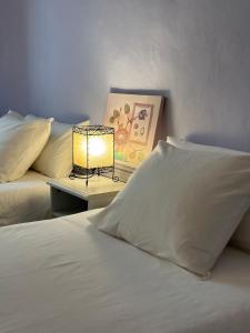 Postel nebo postele na pokoji v ubytování Cal Pedret