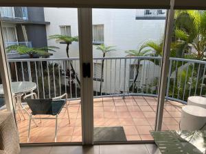 A balcony or terrace at Beachside Mooloolaba