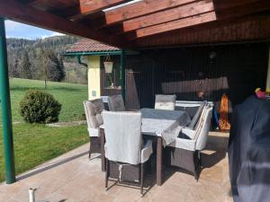 Patio nebo venkovní prostory v ubytování Greimblick