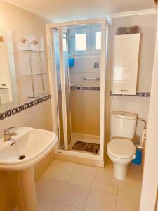 Kúpeľňa v ubytovaní Apartamento en primera línea de playa